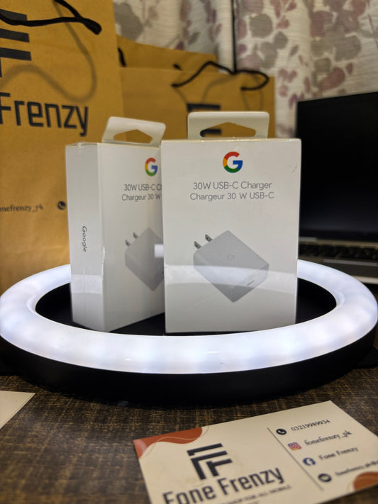 GOOGLE 30W USB‑C POWER ADAPTER