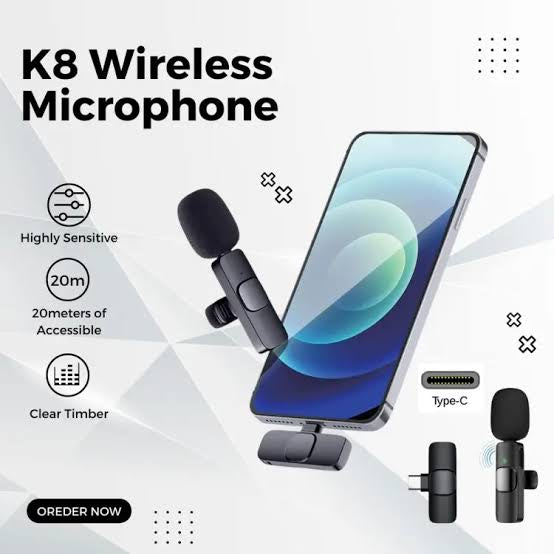 K8 WIRELESS MICROPHONE